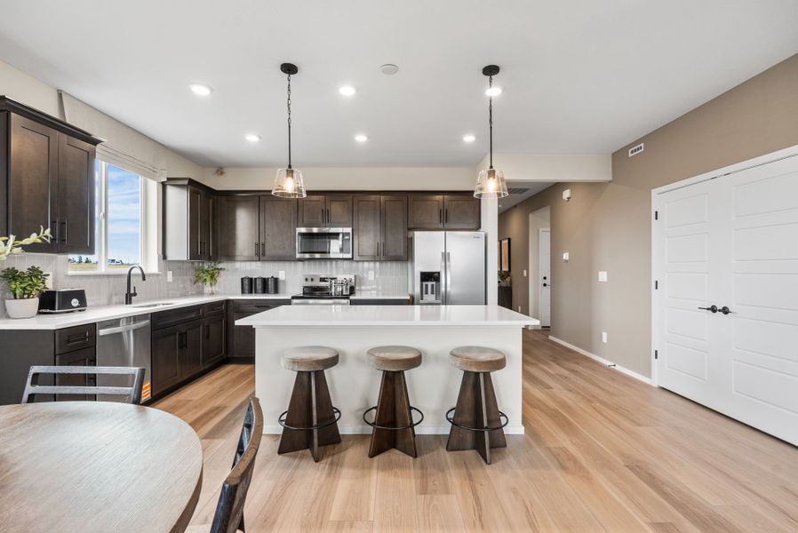 Representative furnished interior of a home built from the Highgate by Pulte Homes in Murata Farms, Fort Lupton (Image 18). Representative furnished interior of a home built from the Highgate by Pulte Homes in Murata Farms, Fort Lupton (Image 18).