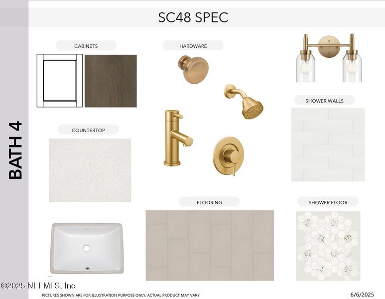 Sample of building materials used in homes in SilverLeaf, St. Augustine (Image 22).