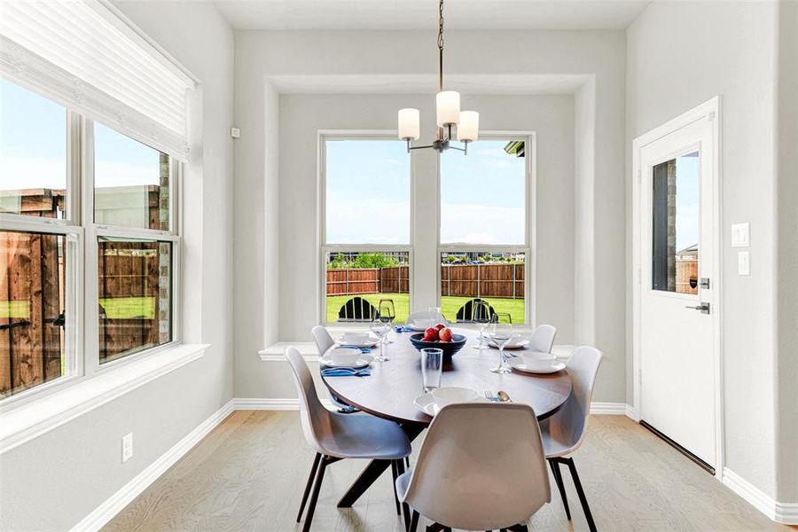Furnished interior view inside a new home in , Forney (Image 6). Furnished interior view inside a new home in , Forney (Image 6).