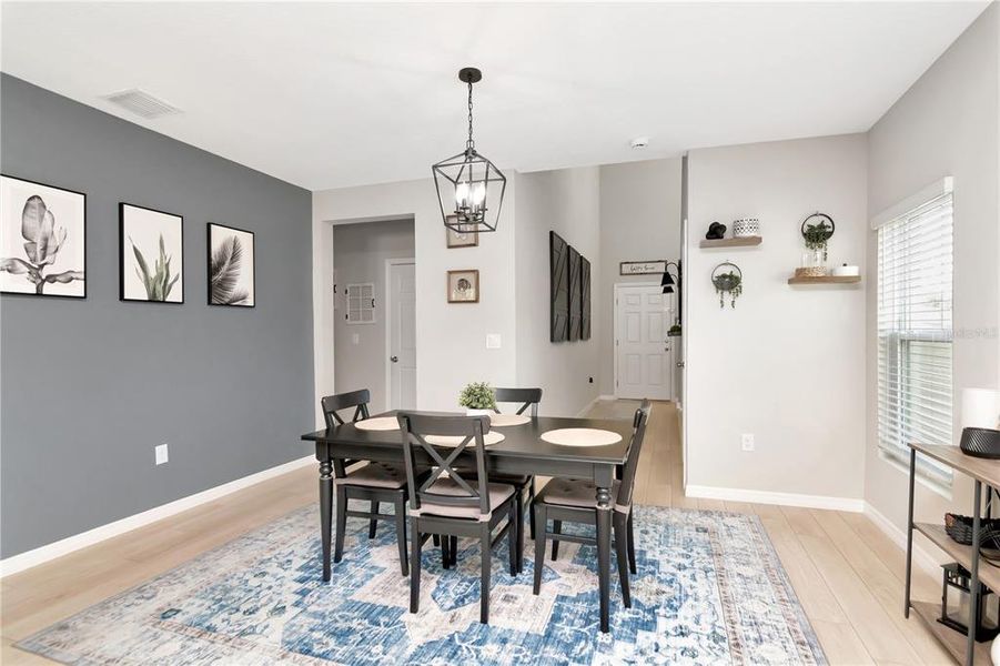 Furnished interior view inside a new home in Bell Creek Landing, Riverview (Image 23). Furnished interior view inside a new home in Bell Creek Landing, Riverview (Image 23).