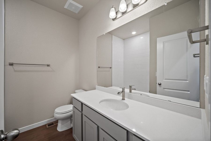 Furnished interior view inside a new home in Aspen Ranch, Fountain (Image 3).