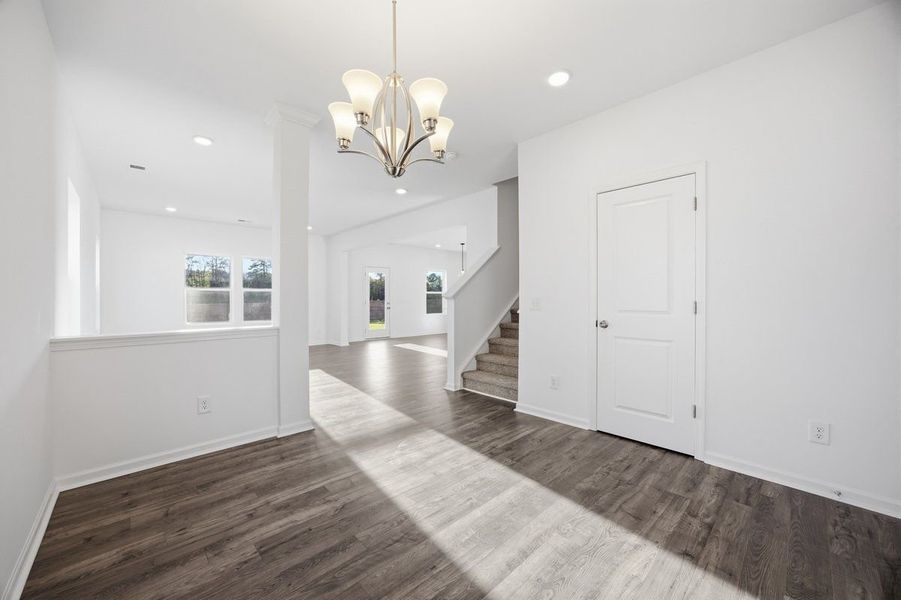 Spacious, unfurnished interior of a new home in Reeves Crossing, St. George (Image 12).
