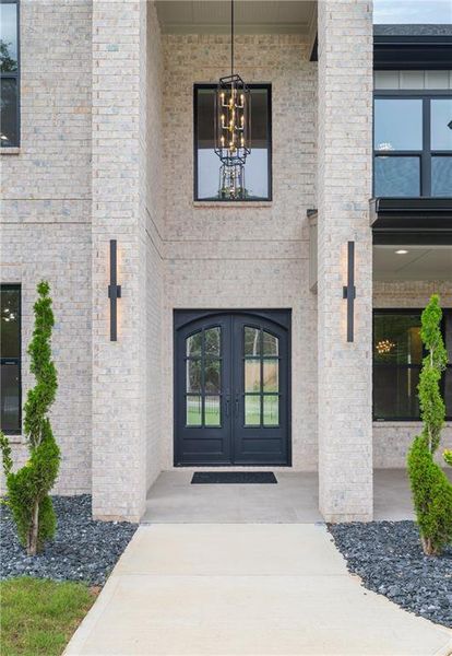 Exterior details and patio area of a home in , Grayson (Image 34).
