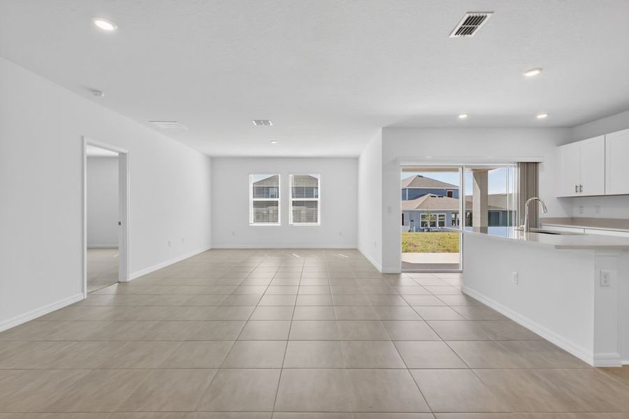 Spacious, unfurnished interior of a new home in Waterstone, Groveland (Image 14). Spacious, unfurnished interior of a new home in Waterstone, Groveland (Image 14).