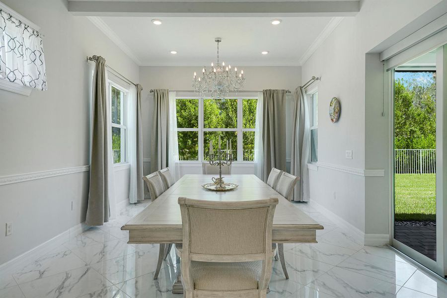 Furnished interior view inside a new home in , Lake Worth (Image 21).