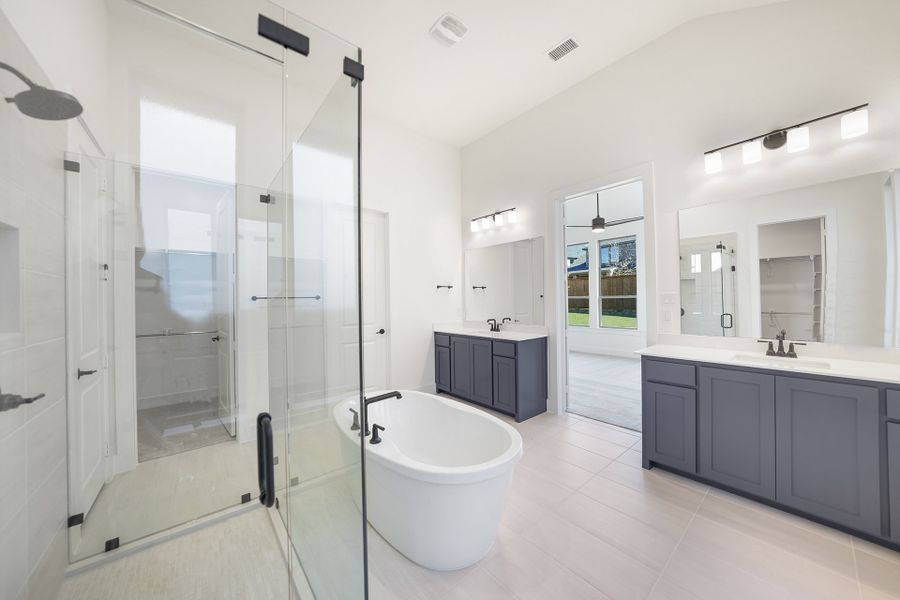 Furnished interior view inside a new home in Aster Park, McKinney (Image 10). Furnished interior view inside a new home in Aster Park, McKinney (Image 10).