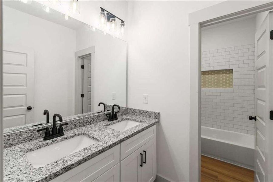 Furnished interior view inside a new home in , Covington (Image 14).