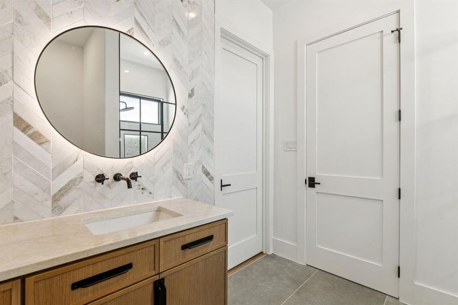 Furnished interior view inside a new home in , Bartonville (Image 5).