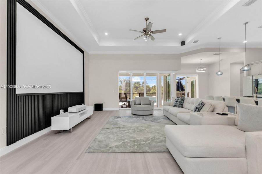 Furnished interior view inside a new home in , Port Charlotte (Image 9). Furnished interior view inside a new home in , Port Charlotte (Image 9).
