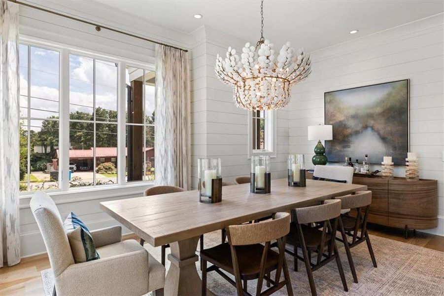 Furnished interior view inside a new home in , Roswell (Image 46).