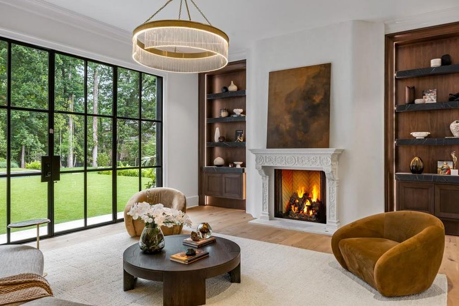 Furnished interior view inside a new home in , Atlanta (Image 61). Furnished interior view inside a new home in , Atlanta (Image 61).