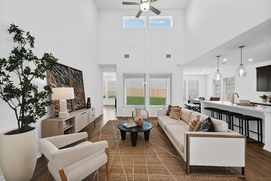 Furnished interior view inside a new home in Nolina, Georgetown (Image 8).