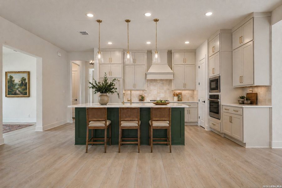 Furnished interior view inside a new home in Megan's Landing, Castroville (Image 13).
