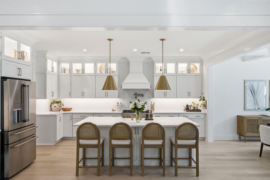 Furnished interior view inside a new home in , Mount Pleasant (Image 7).