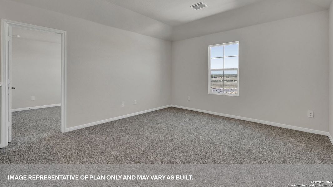 Spacious, unfurnished interior of a new home in Whisper South, San Marcos (Image 20).