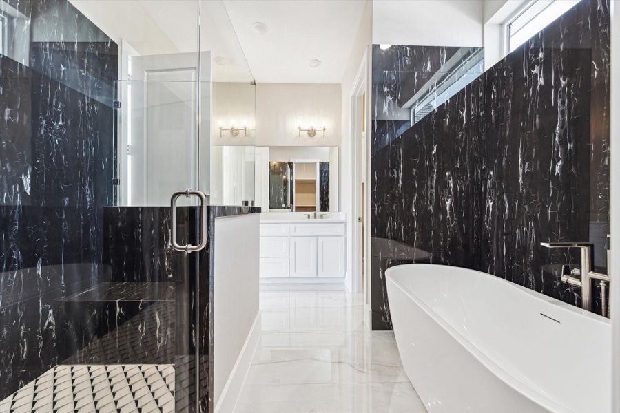 Furnished interior view inside a new home in , Houston (Image 6).