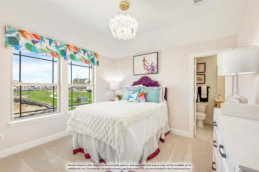 Furnished interior view inside a new home in Star Ranch, Godley (Image 33).