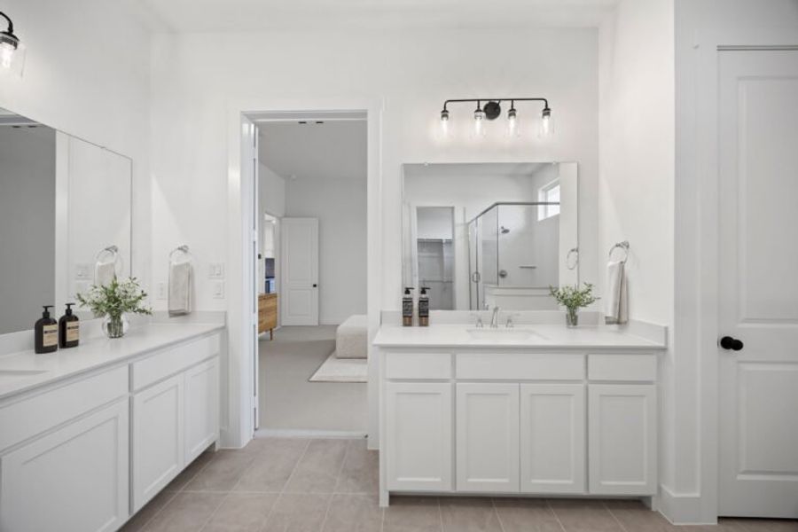 Furnished interior view inside a new home in Uptown Celina, Celina (Image 10).