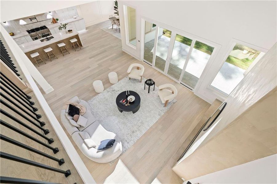 Furnished interior view inside a new home in , Lawrenceville (Image 34).