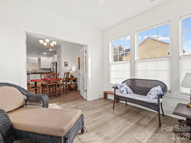 Furnished interior view inside a new home in , Black Mountain (Image 10).