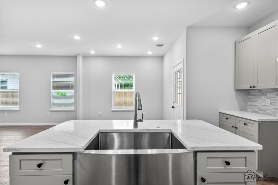 Farmers sink completes the look Farmers sink completes the look