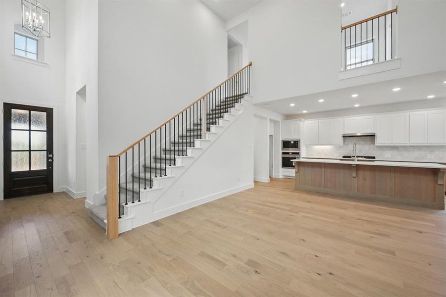 Spacious, unfurnished interior of a new home in Mantua Point: 40ft. lots, Van Alstyne (Image 26). Spacious, unfurnished interior of a new home in Mantua Point: 40ft. lots, Van Alstyne (Image 26).