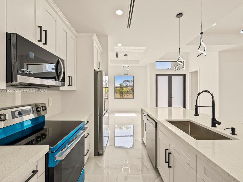 Furnished interior view inside a new home in , Lehigh Acres (Image 8).