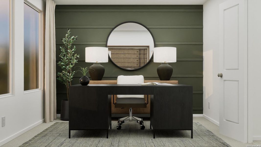 Furnished interior view inside a new home in Grace Valley, Marion (Image 20).