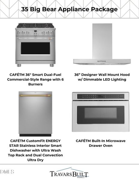 35 Big Bear Appliance Package
