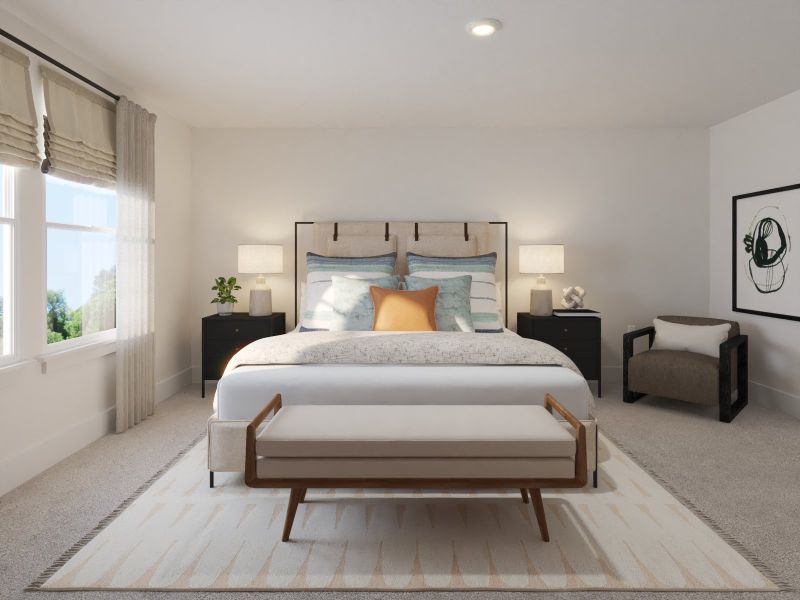 Furnished interior view inside a new home in Avery Farms - Legacy Series, Murfreesboro (Image 7).