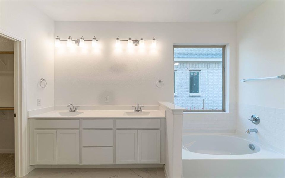 Furnished interior view inside a new home in La Terra, Celina (Image 6).