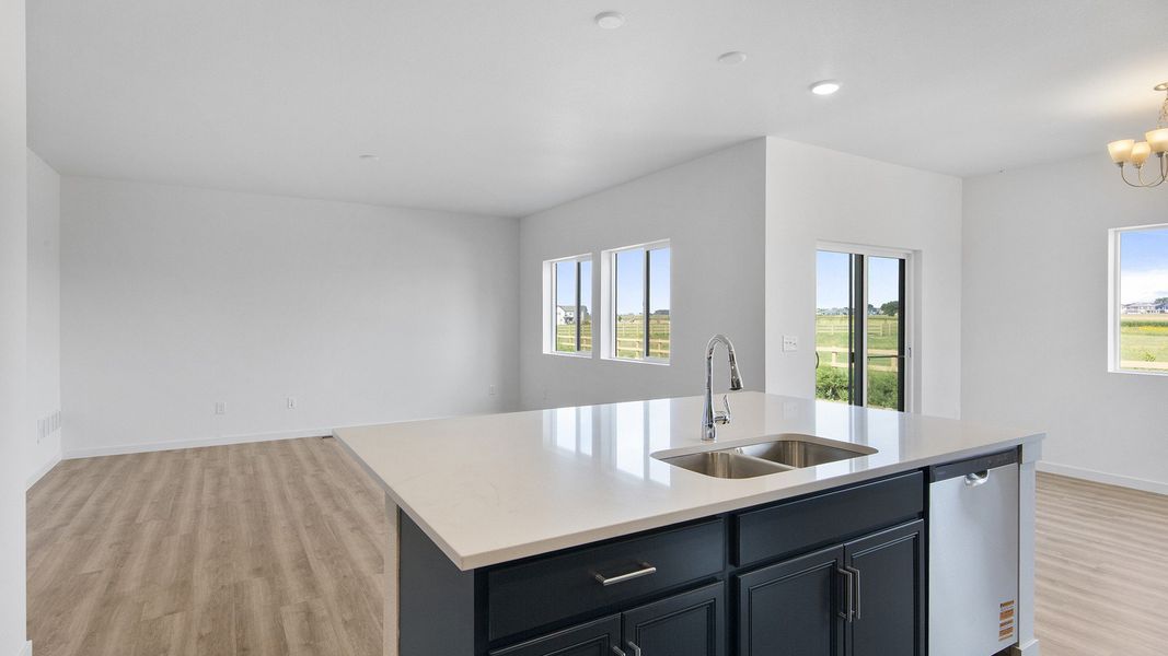 Furnished interior view inside a new home in Granary, Johnstown (Image 11).