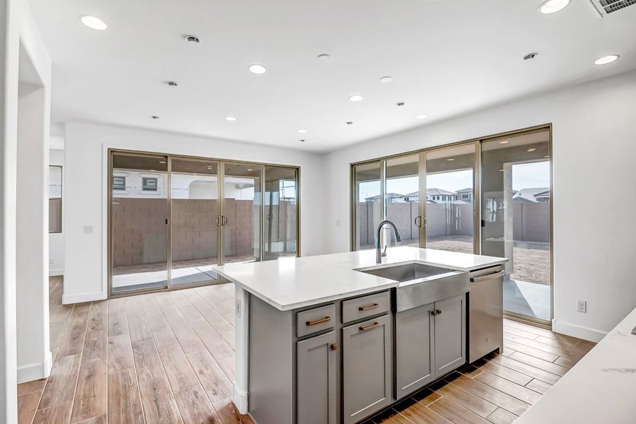 Furnished interior view inside a new home in Icon at Thunderbird, Glendale (Image 31).