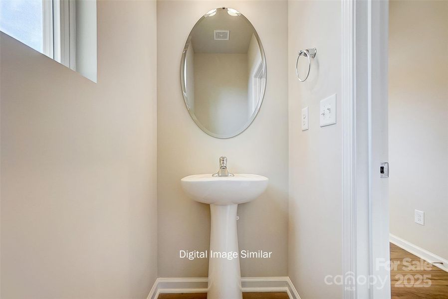 Furnished interior view inside a new home in Hedgecliff Townes, Kannapolis (Image 14). Furnished interior view inside a new home in Hedgecliff Townes, Kannapolis (Image 14).