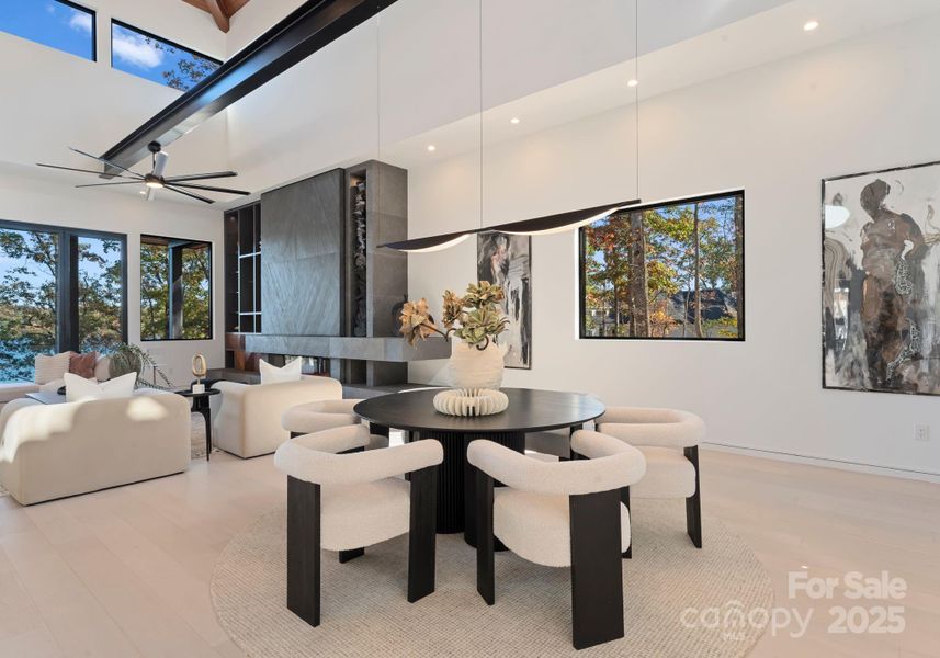 Furnished interior view inside a new home in , Norwood (Image 5).