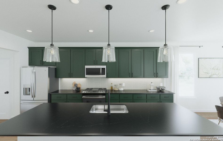 Close-up of interior finishes inside a home in Nopal Valley, San Antonio (Image 4).
