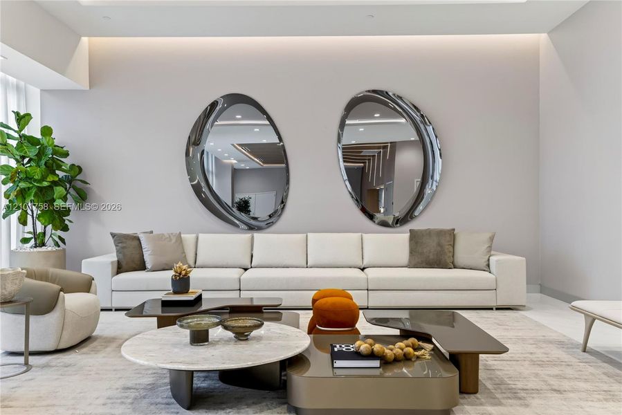 Furnished interior view inside a new home in , Hallandale Beach (Image 11).