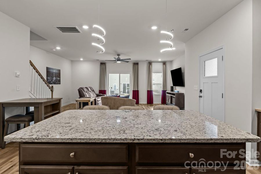 Furnished interior view inside a new home in , Charlotte (Image 18).