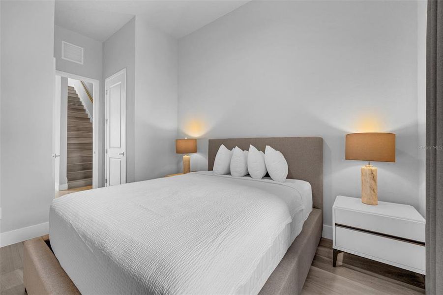 Furnished interior view inside a new home in , Kissimmee (Image 27).