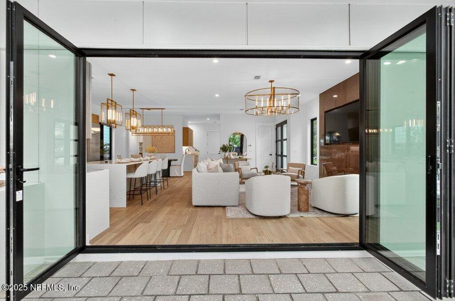 Furnished interior view inside a new home in , Neptune Beach (Image 61).