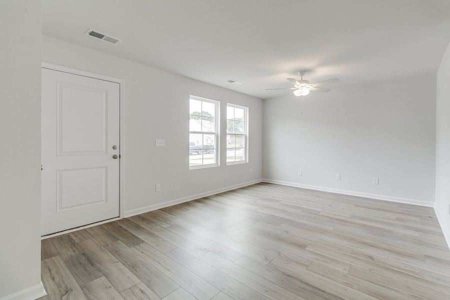 Spacious, unfurnished interior of a new home in Padgett Commons, Hopkins (Image 13).