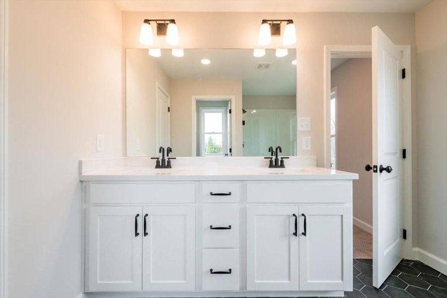 Furnished interior view inside a new home in Cherokee Township, Acworth (Image 9).