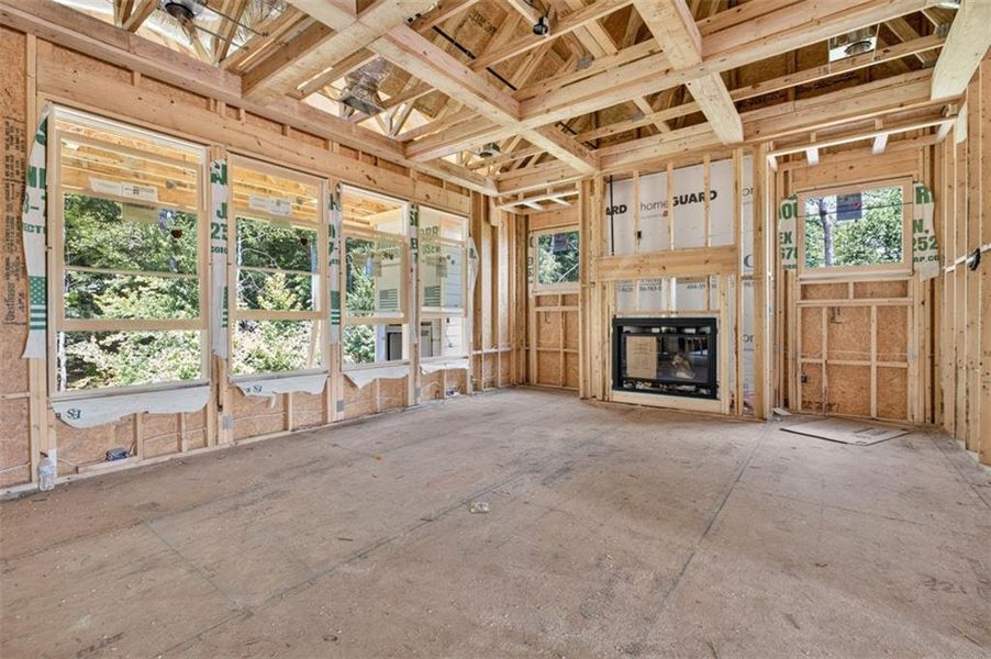 In-progress construction of a new home in , Statham, GA (Image 8).