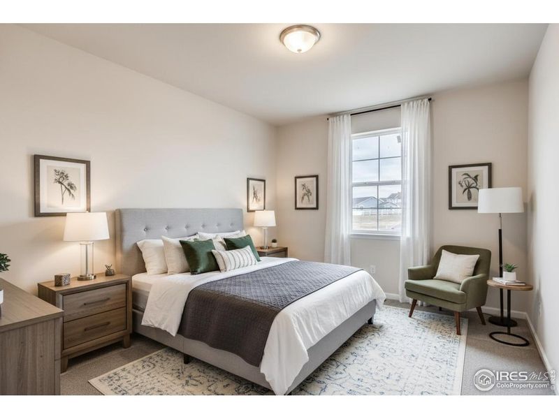 Furnished interior view inside a new home in Farmstead, Berthoud (Image 16).