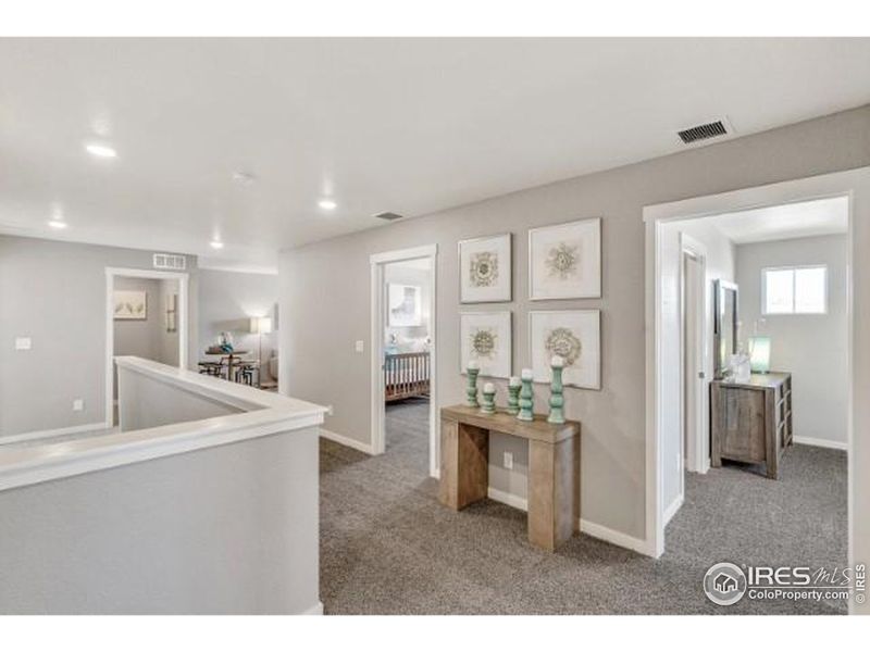 Furnished interior view inside a new home in Vantage, Berthoud (Image 8).
