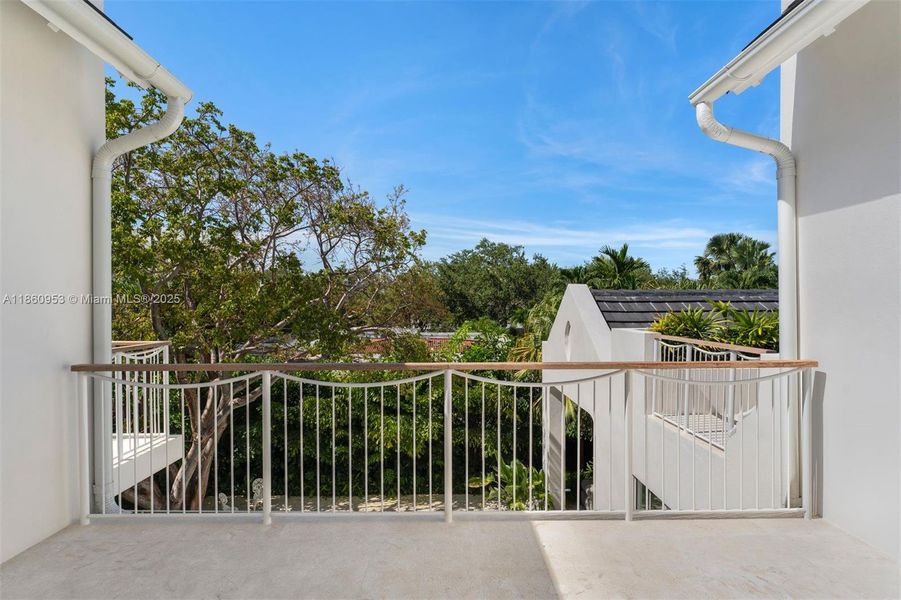 Front exterior of a new home in , Key Biscayne, FL, highlighting curb appeal (Image 20). Front exterior of a new home in , Key Biscayne, FL, highlighting curb appeal (Image 20).
