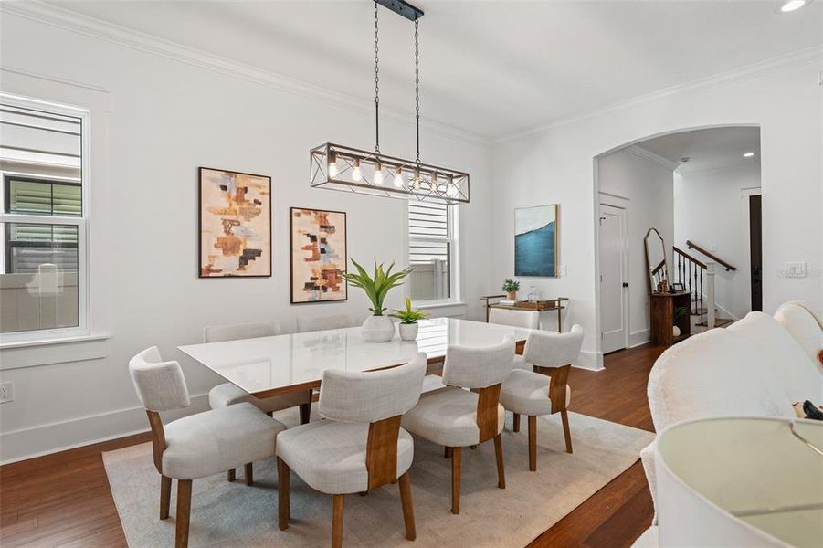 Furnished interior view inside a new home in , Tampa (Image 19).