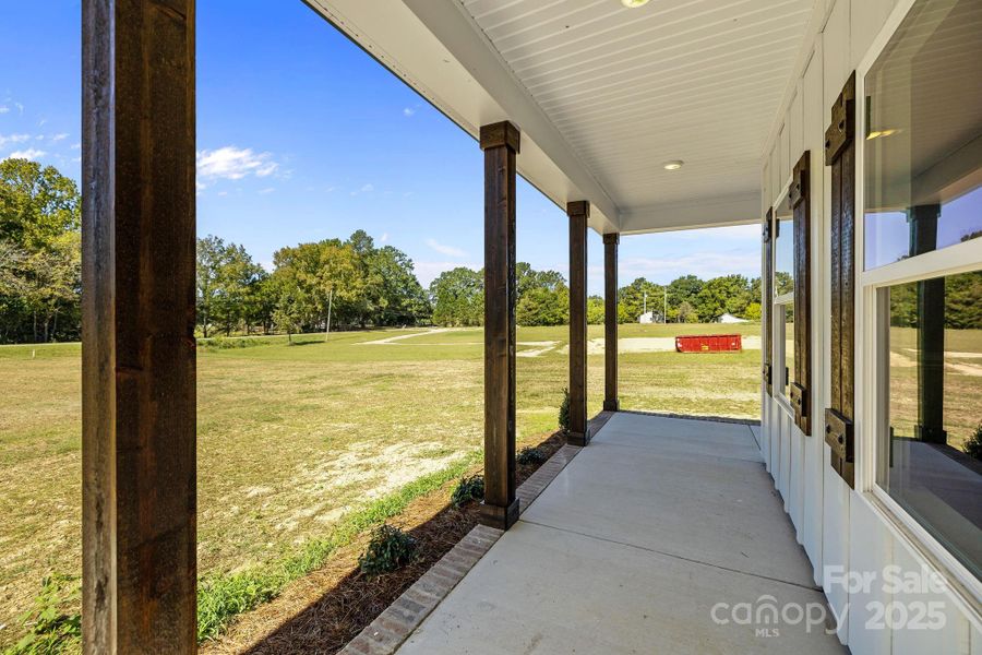 Exterior details and patio area of a home in , Monroe (Image 24).