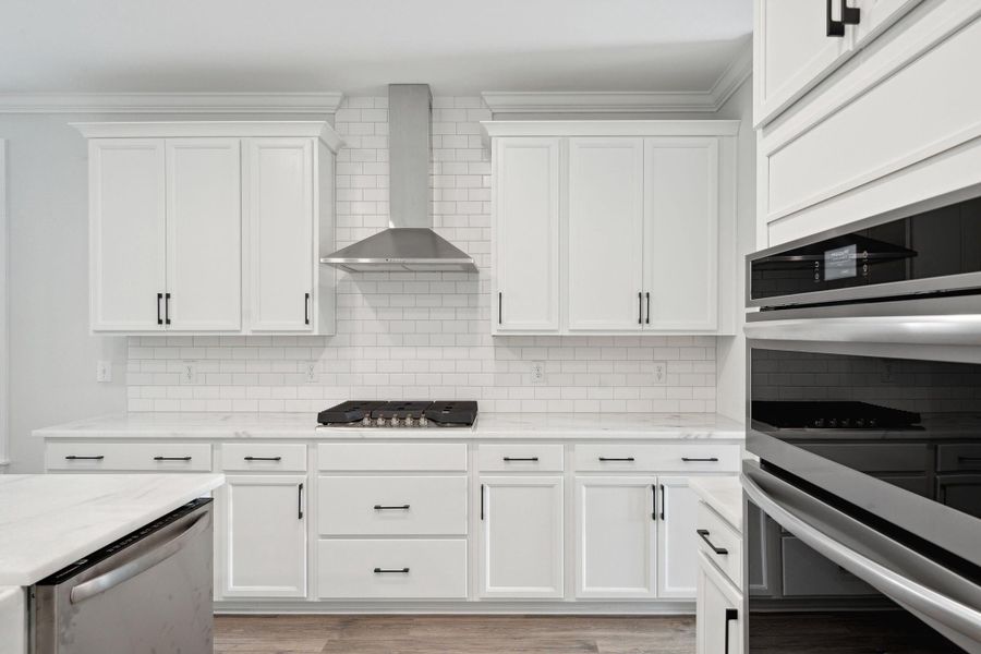 Furnished interior view inside a new home in Tidewater at Lakes of Cane Bay, Summerville (Image 10).