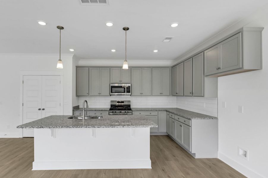 Furnished interior view inside a new home in Ferry Grove, Lexington (Image 8).